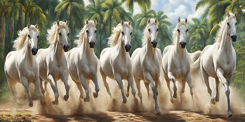Lucky Seven Horses