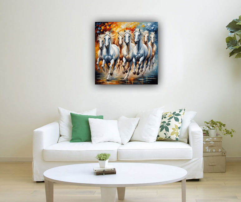 Seven Horses as per Vastu