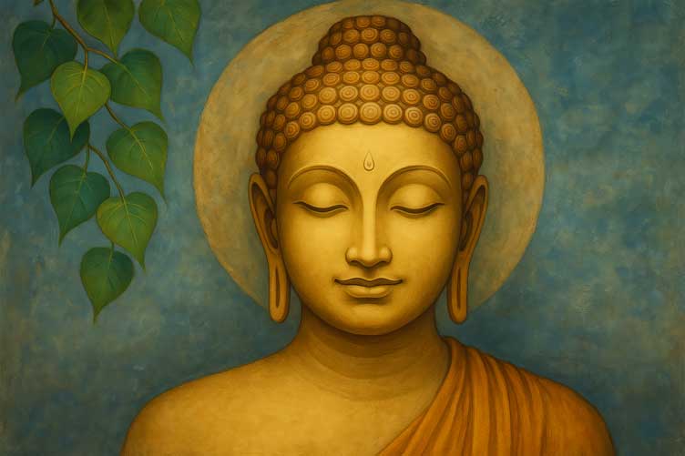 Artistic Buddha Painting