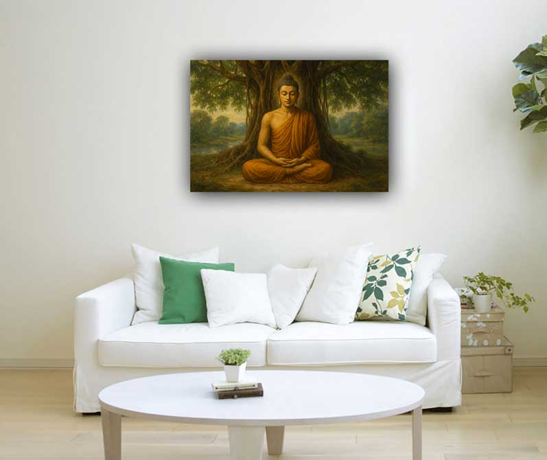 Buddha Canvas Painting