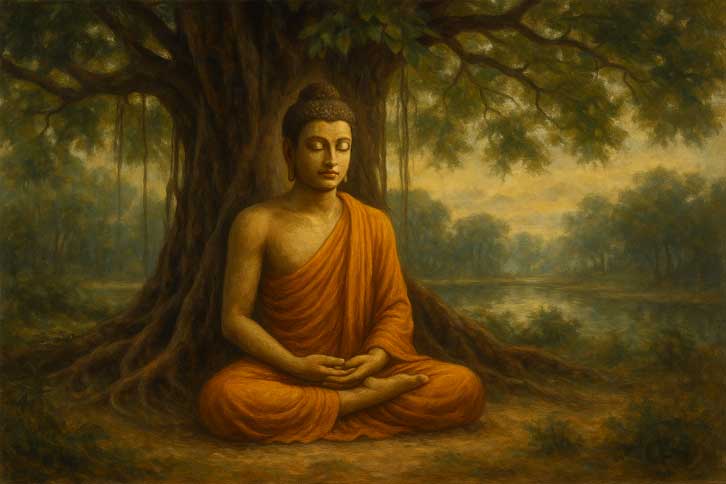 Buddha Painting for Living Room