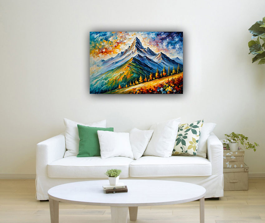 Abstract Landscape Painting