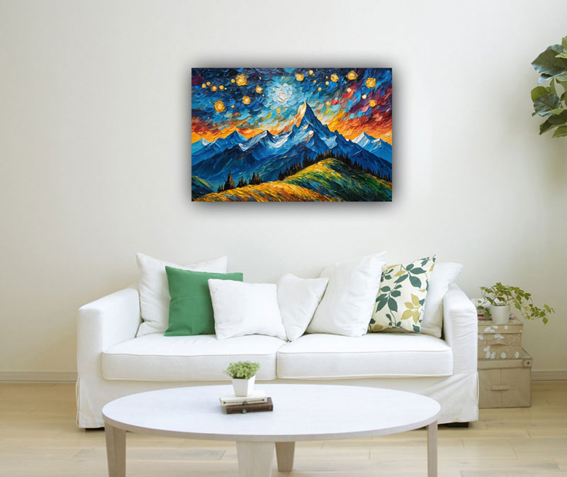 Abstract Landscape Artwork
