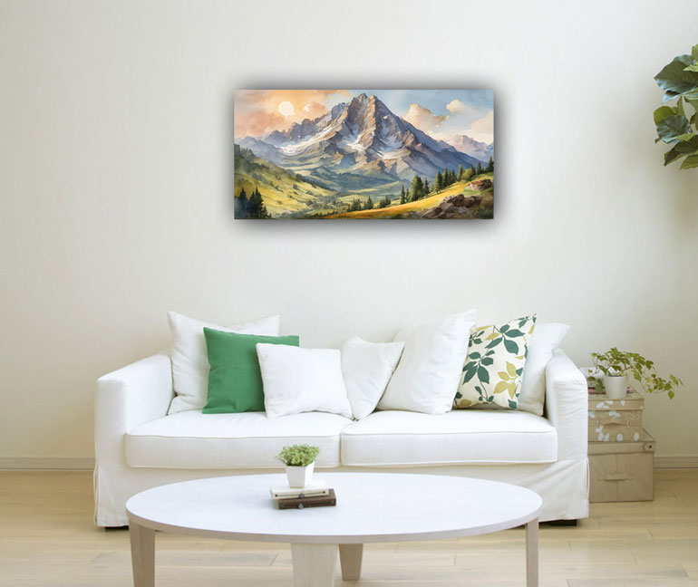 Landscape Watercolor Art