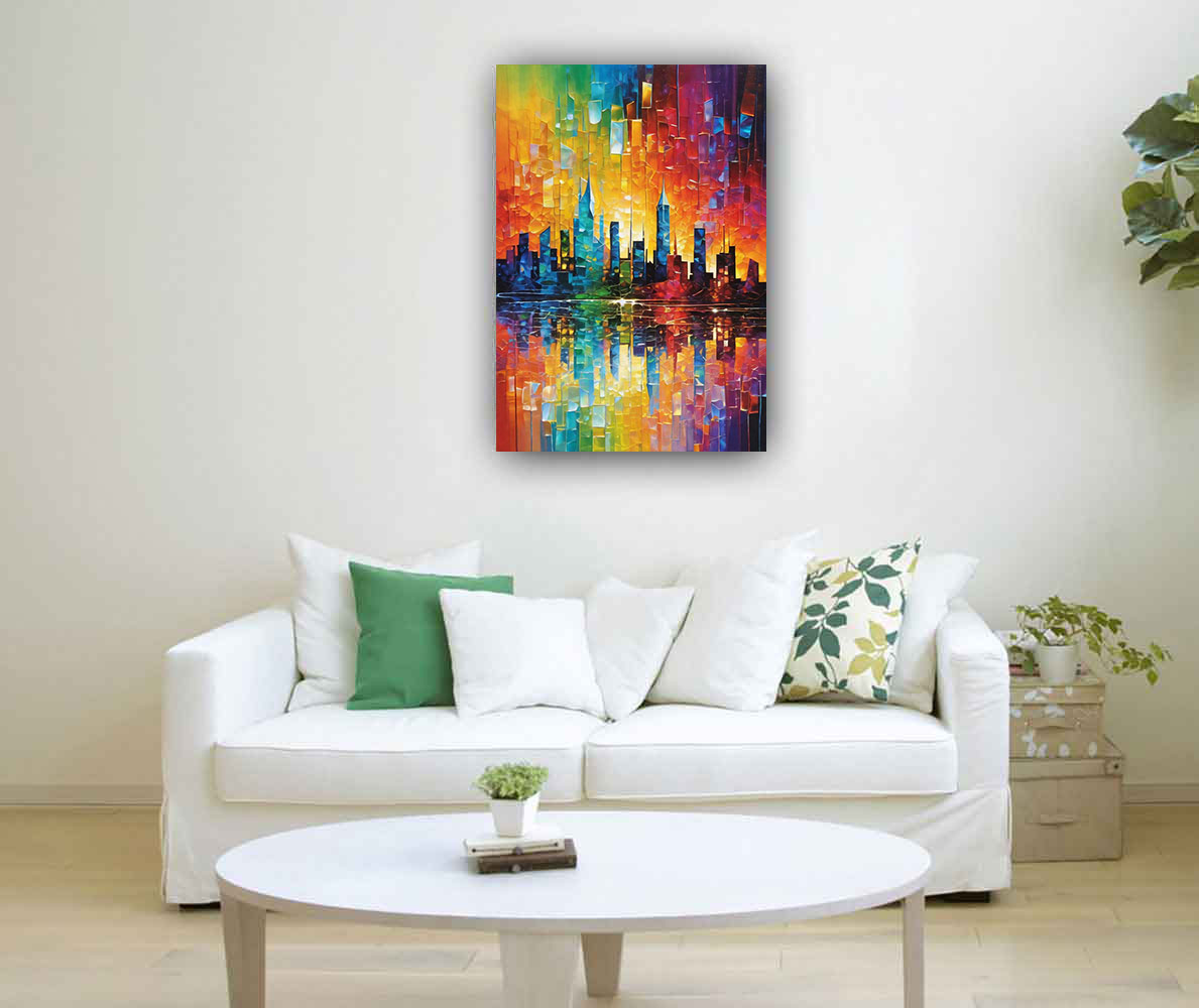 Bring the City Vibe Home: Skyline Canvas Prints