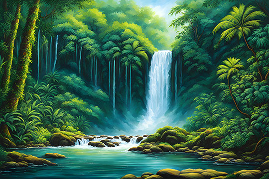 Scenery Canvas Painting