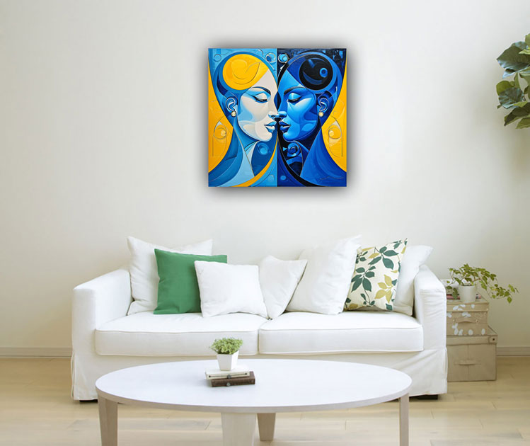 Abstract Gemini Painting