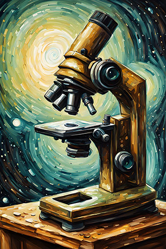 Analytical Microsope Symbol For Virgo