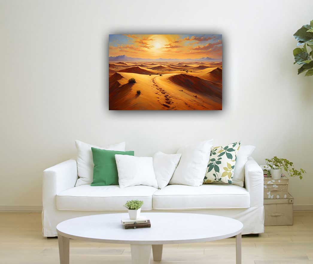 Desert Painting for Sagittarius