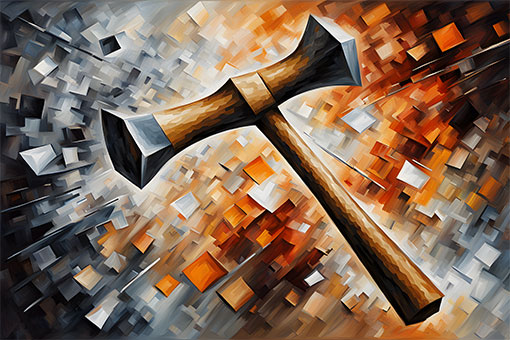 Hammer Painting for Capricorn