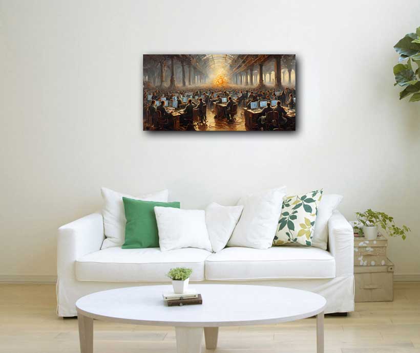 Symbolic Painting of Technology