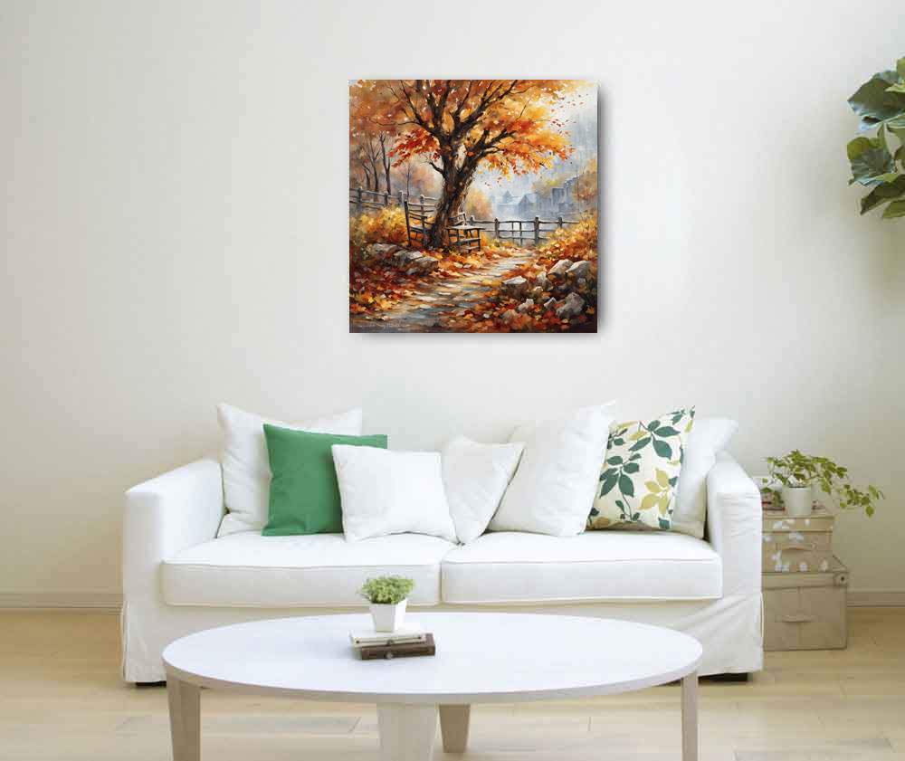 Autumn Landscape Art Passion Symbol