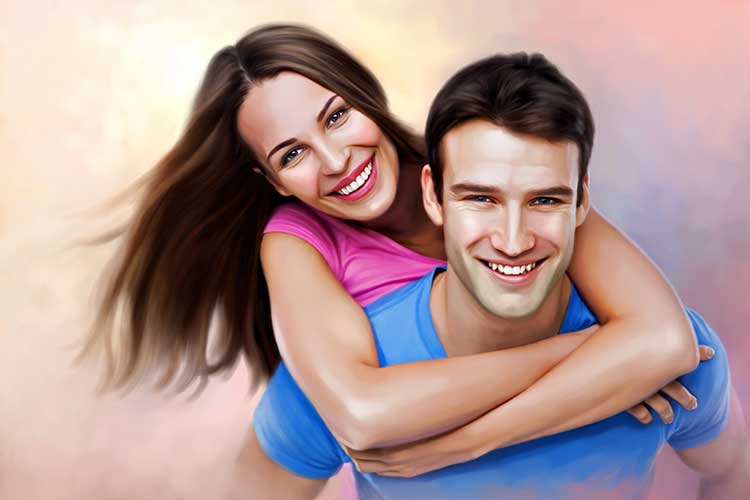 Couple Portraits Love and Relationship