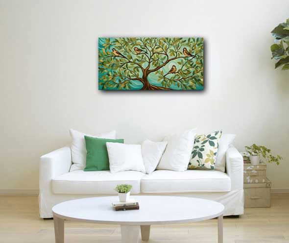 Tree of Life Artwork for Contemporary Spaces