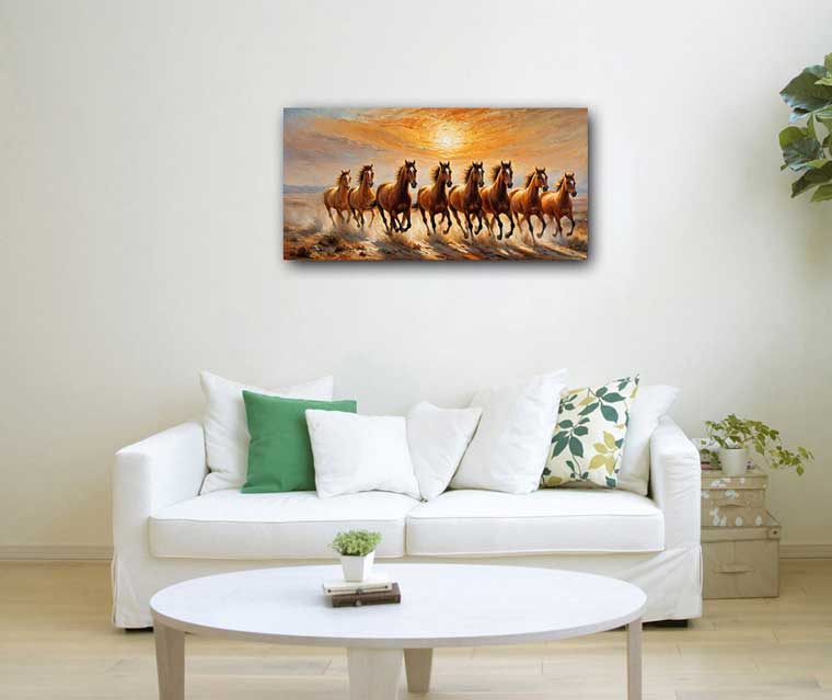 Feng Shui Horse Painting
