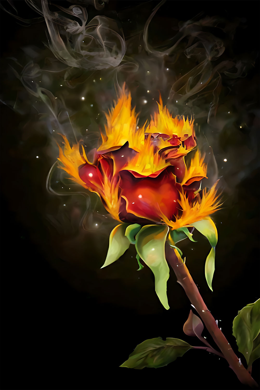 Feng Shui Fire Flower