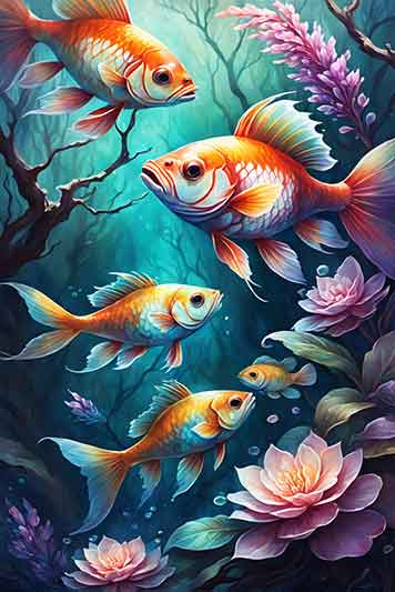 Fish Painting Career Advancement and Success