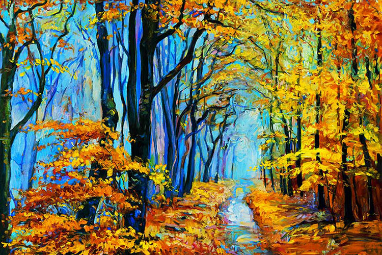 Vastu Forest Painting