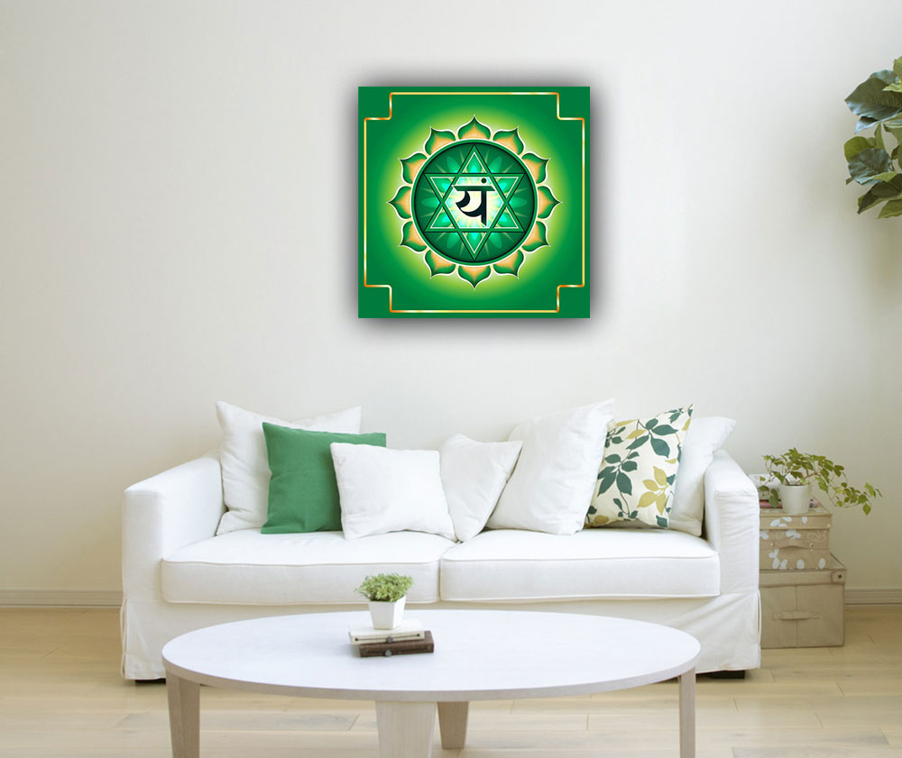 Heart Chakra (Anahata) Painting