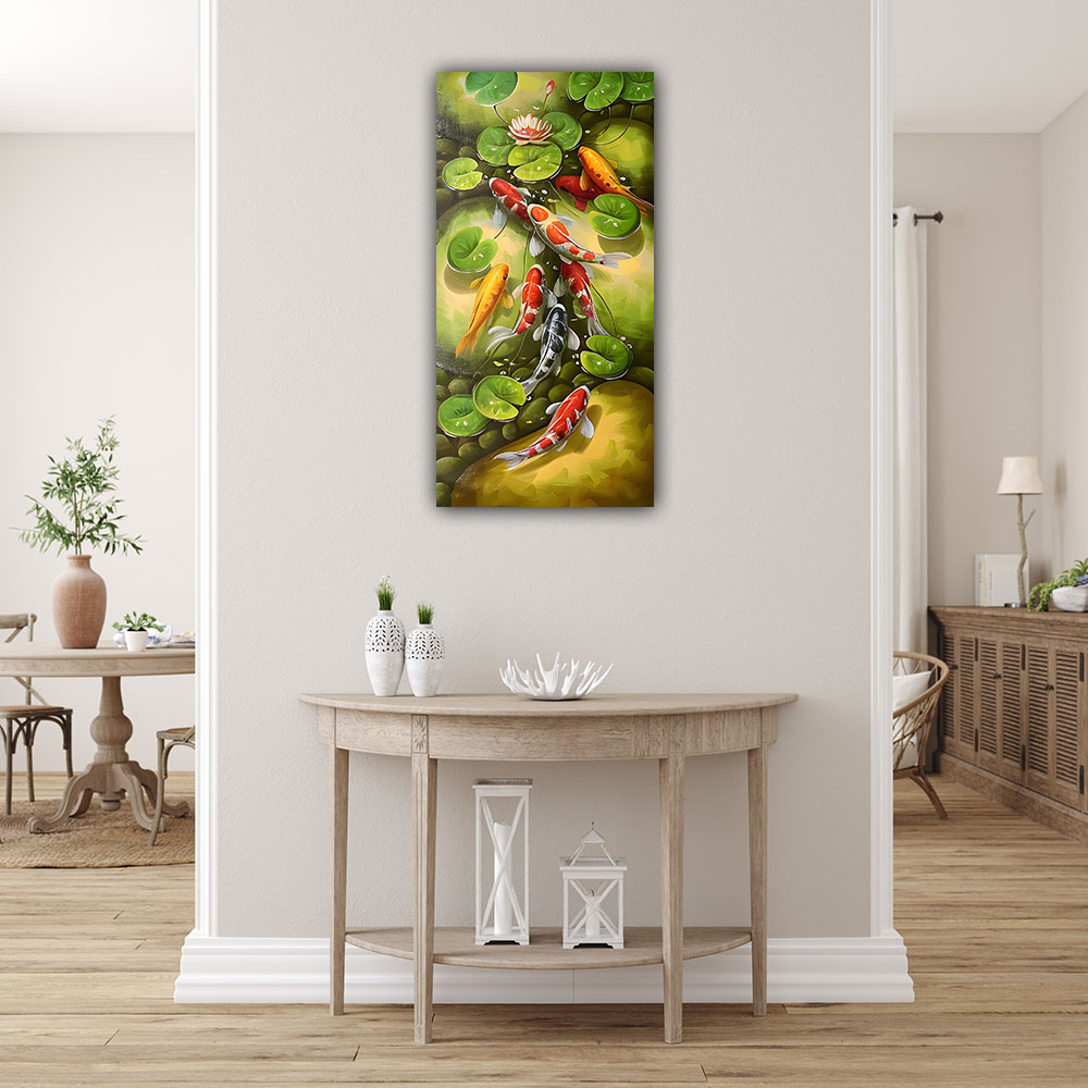 Feng Shui Koi Fish Painting