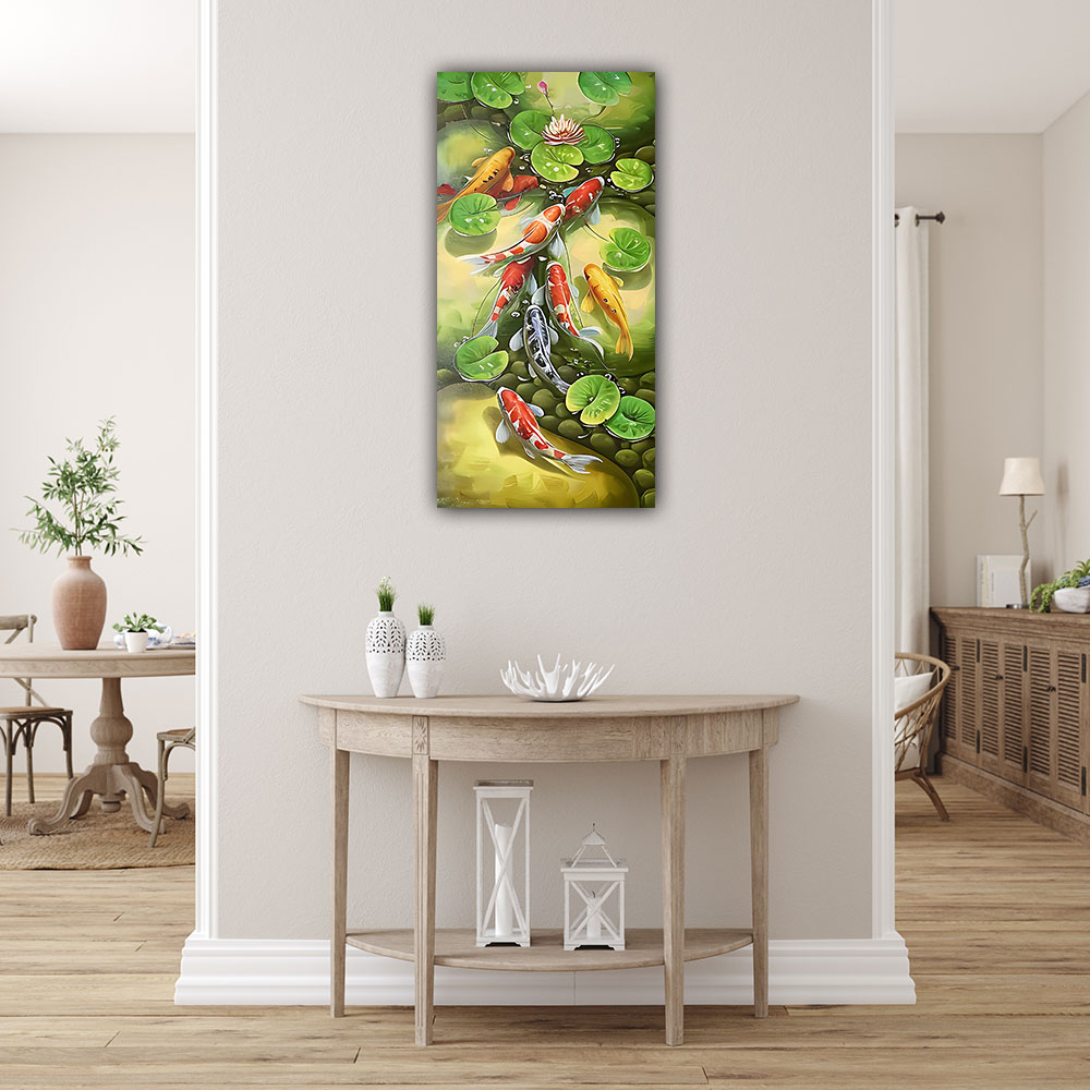 Feng Shui Koi Fish Painting