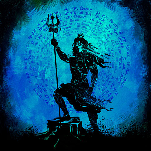 Lord Shiva Painting