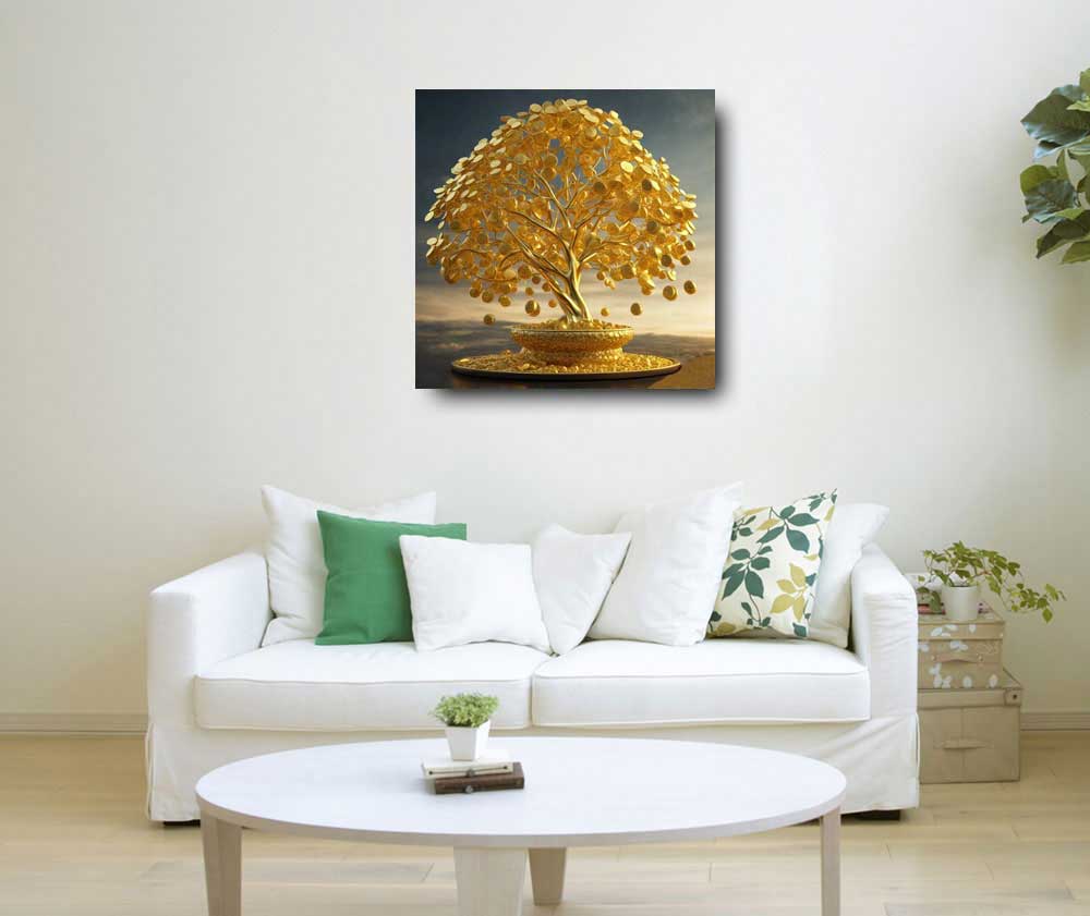 Feng Shui Gold Money Tree