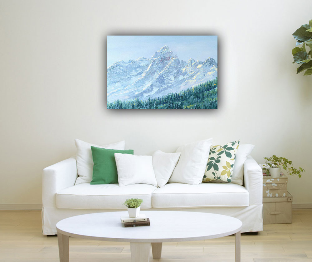 Vastu Mountain Painting