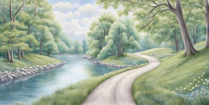 Pathway Painting for Career Opportunities (North Direction)