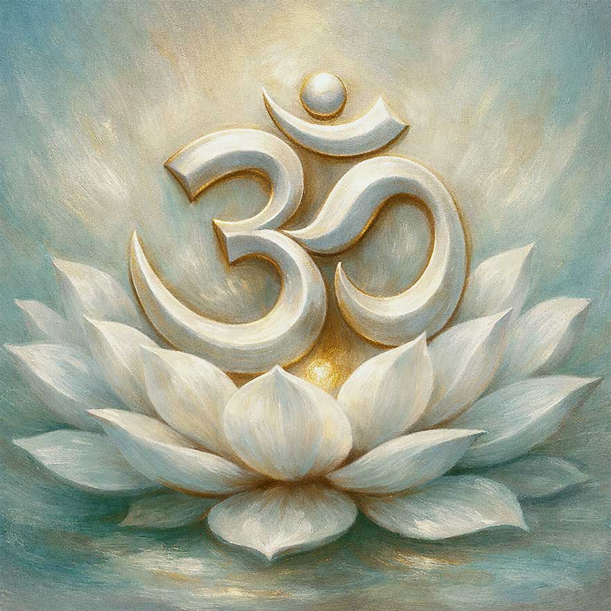 Om Symbol Wall Art for Spiritual Harmony