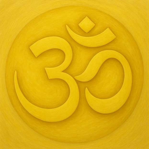 OM Yellow Painting for South West Direction
