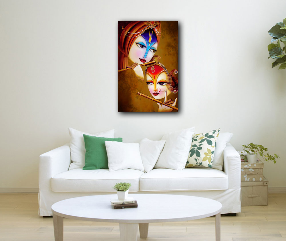 Radha krishna Painting