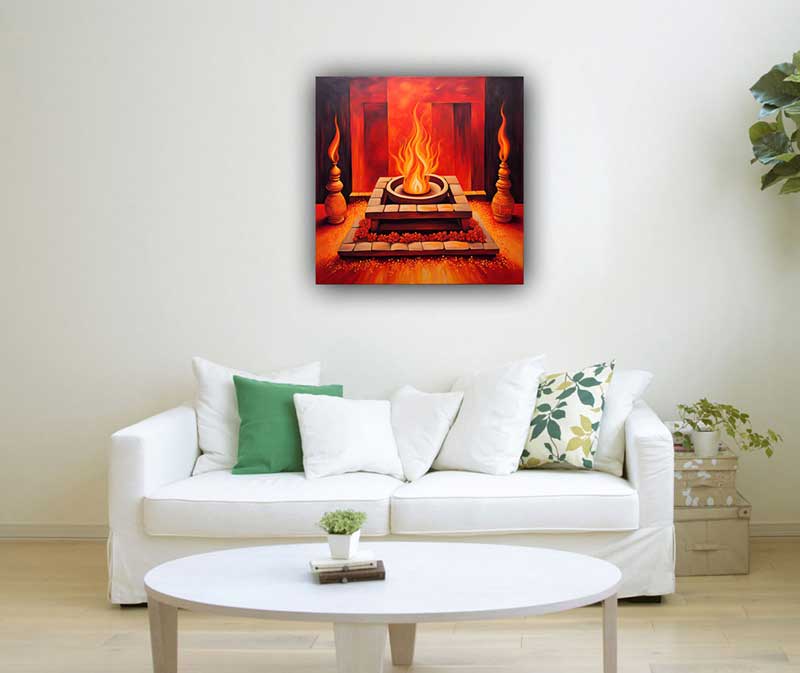 Painting for Fire Element