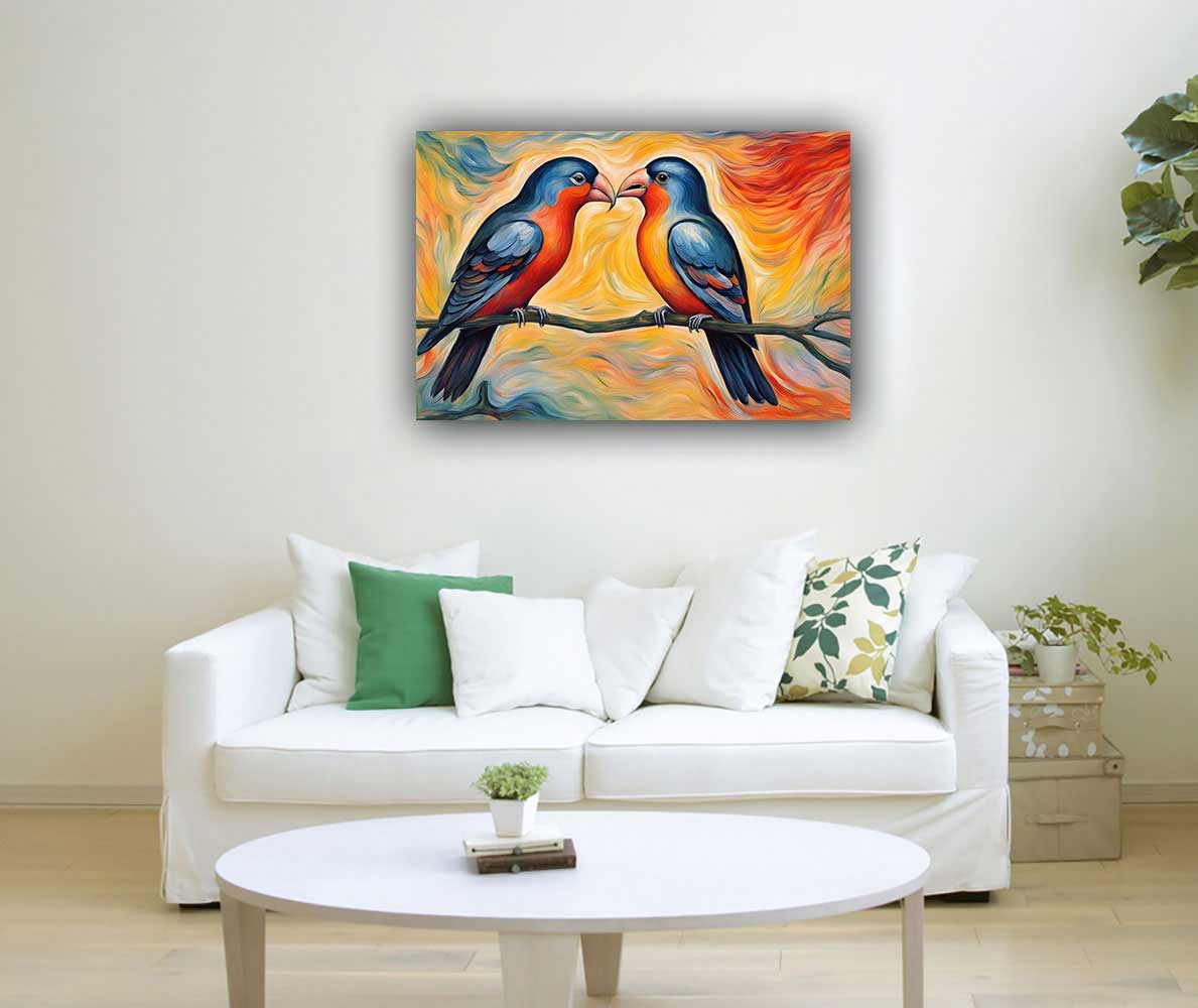 Love Bird Painting