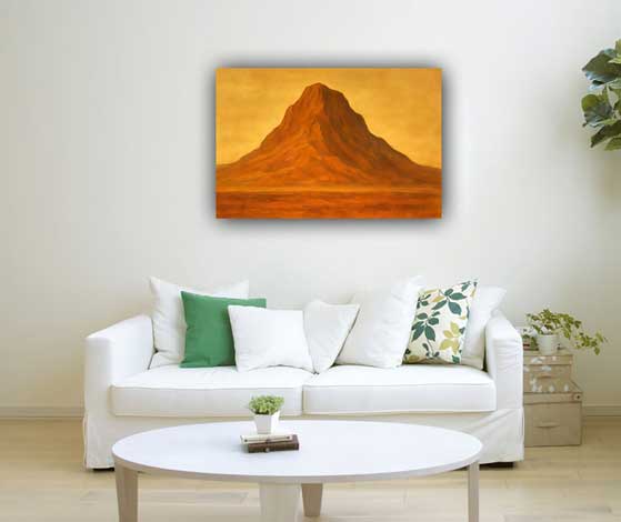 Majestic Mountain Canvas Wall Art Vastu-Inspired Tranquility