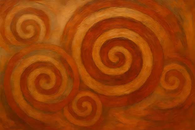 Abstract Wall Art for Relationship Harmony Couple’s Harmony Canvas