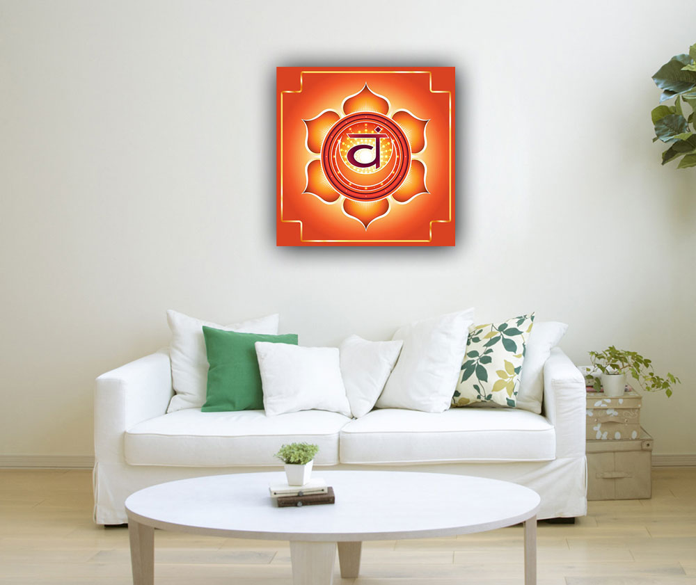 Sacral Chakra(Svadhisthana) Painting