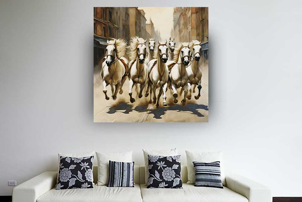 Running Horse Painting