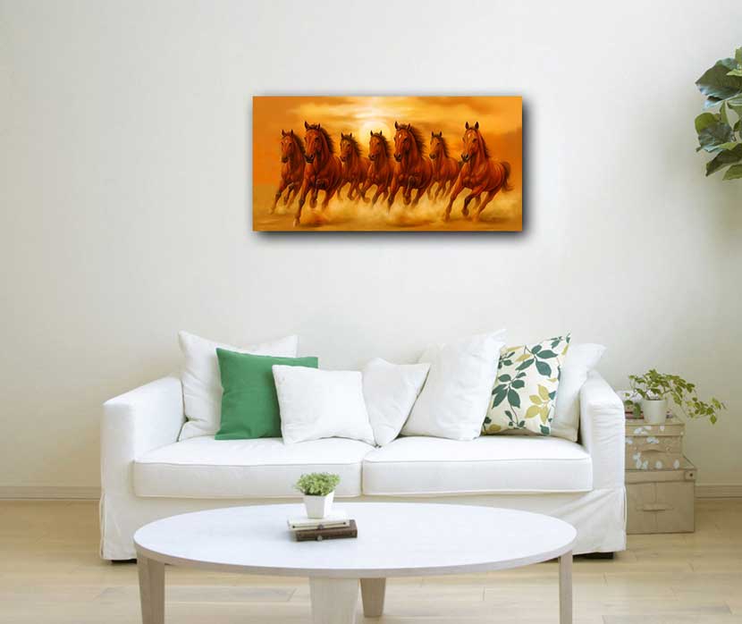 7 Horses Painting for Success Recognition