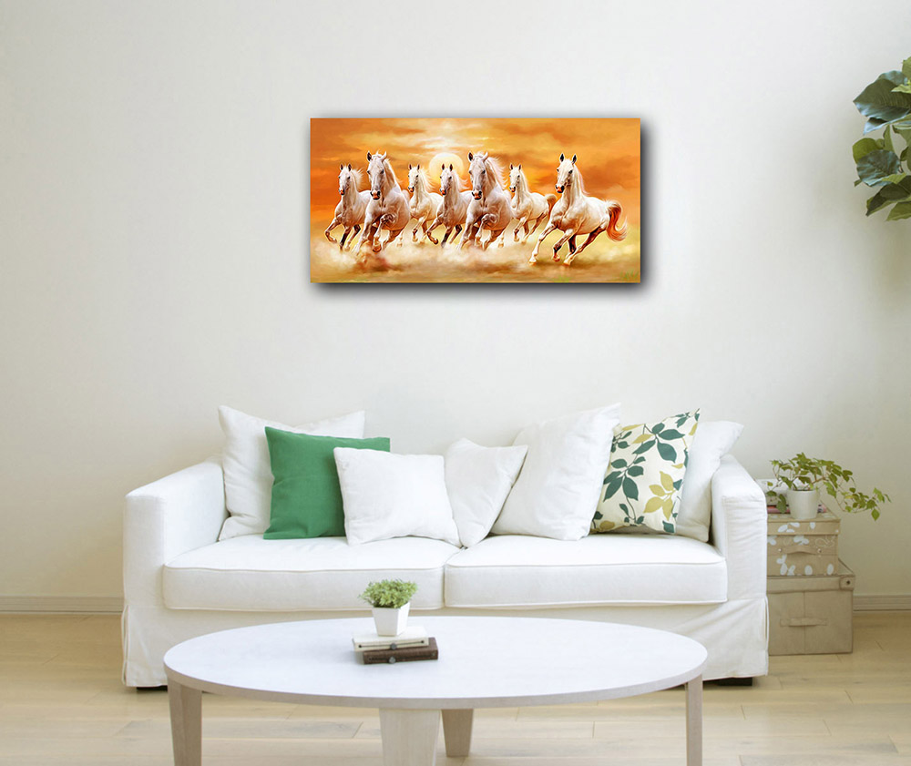 Vastu 7 Horse Painting 1921