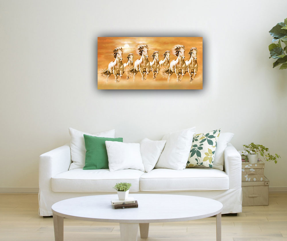 7 Horses Painting