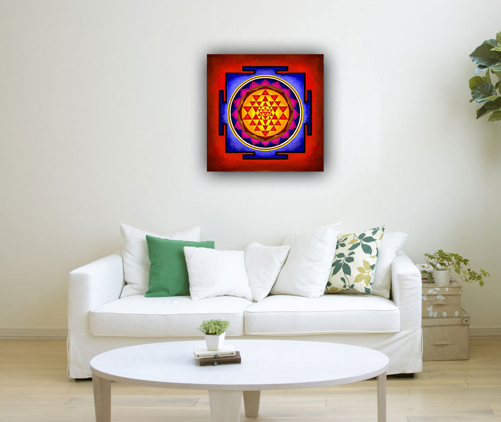 Sri Yantra Painting
