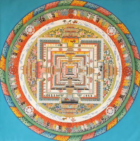 KALACHAKRA MANDALA Painting
