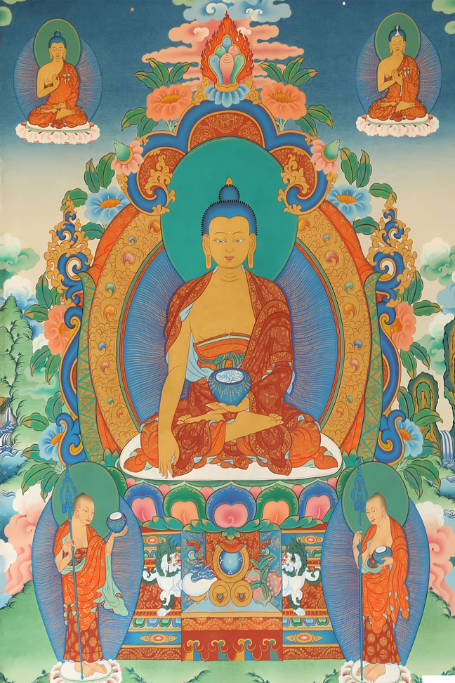 BUDDHAS OF THE PAST, PRESENT AND FUTURE