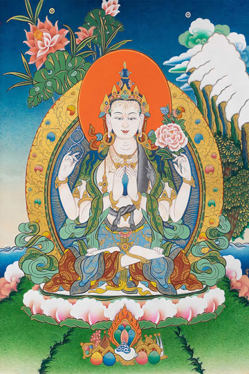 FOUR ARMED AVALOKITESHVARA
