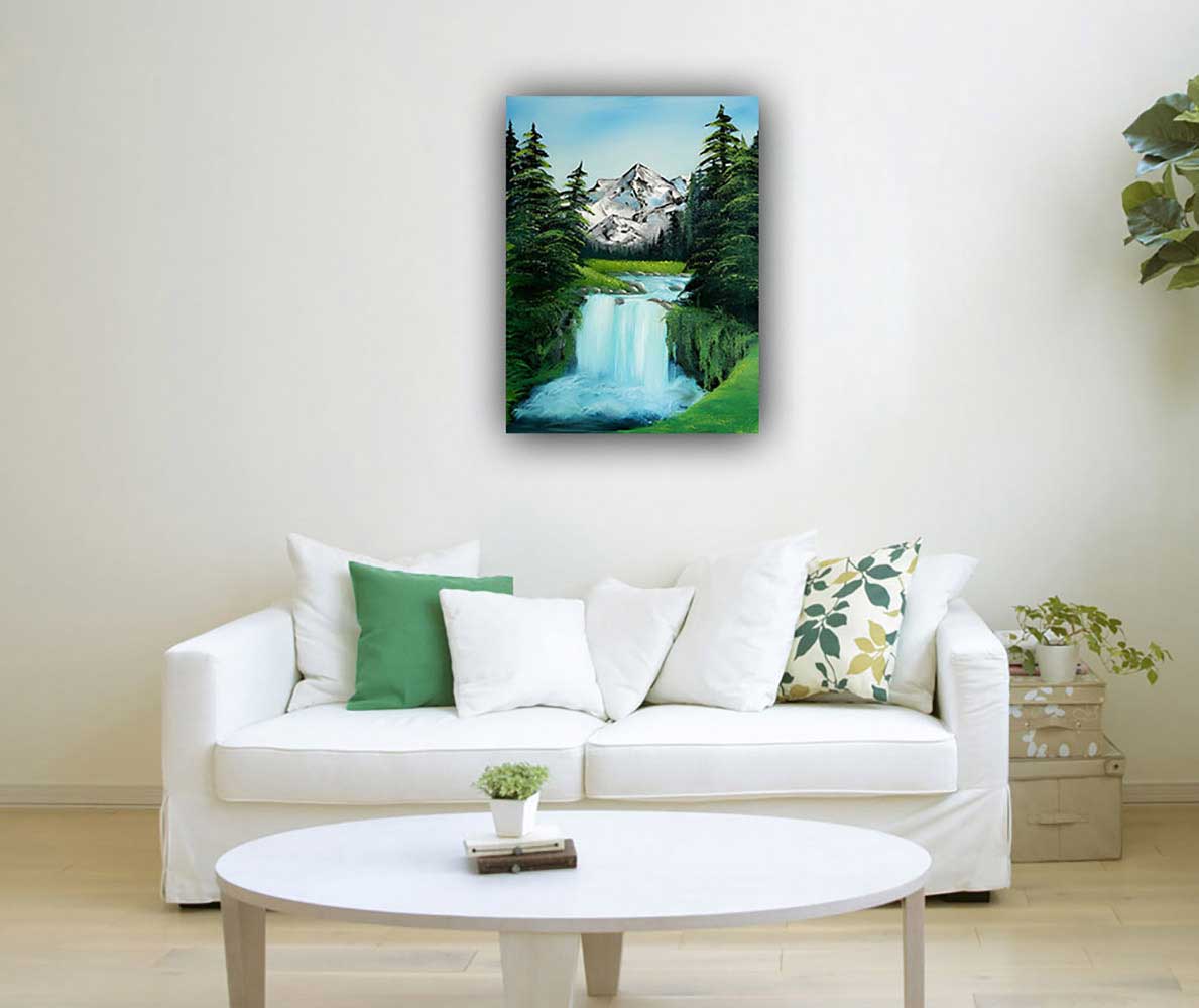 Vastu Waterfall Painting