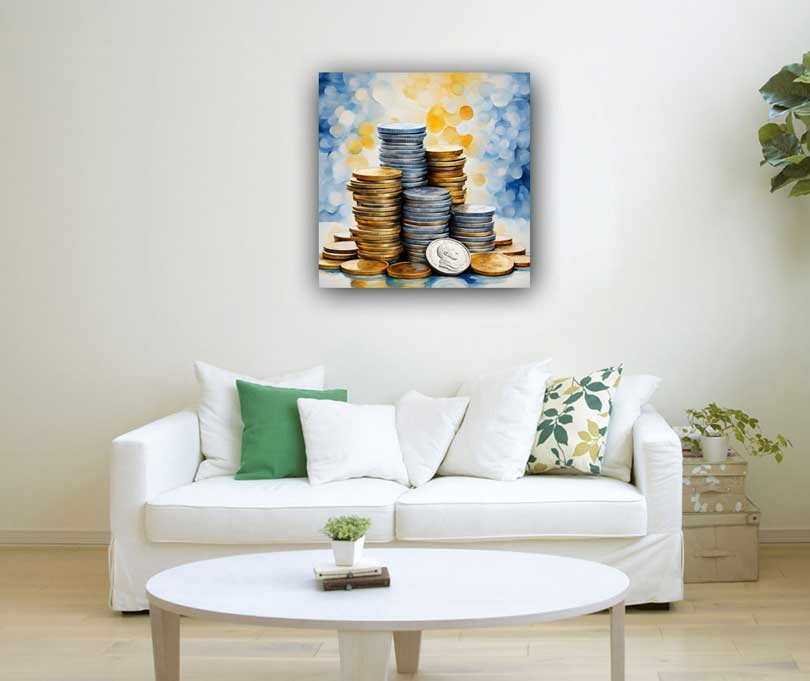 Prosperity and Abundance Painting for West