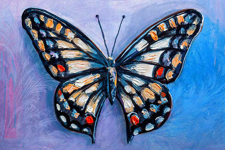 Vastu Butterfly Painting