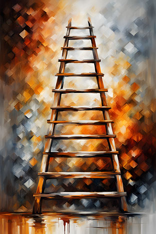 Ladder Painting for Capricorn