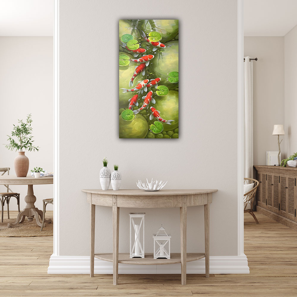 Feng Shui Koi Fish Painting